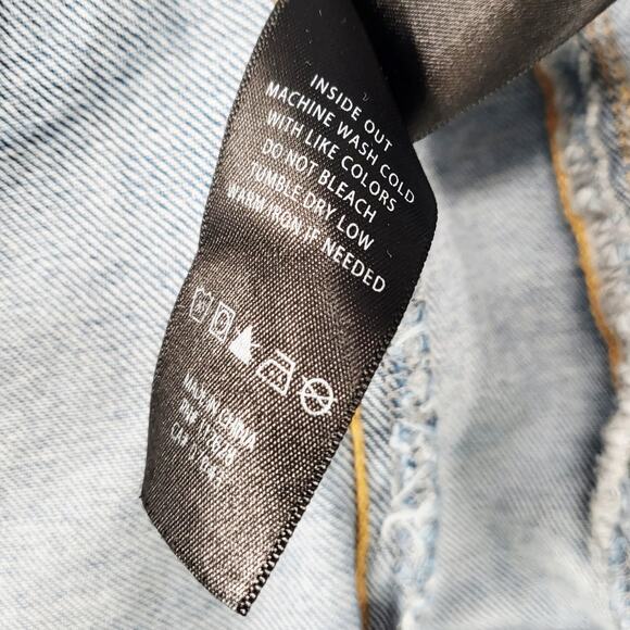 Max Jeans Blue Medium Wash Button-Up Denim Jean Trucker Jacket Women's Size S - Picture 9 of 9